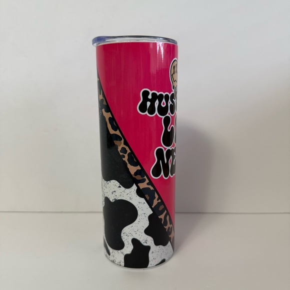Cow and Leopard Print 20oz Skinny Tumbler - Picture 3 of 4